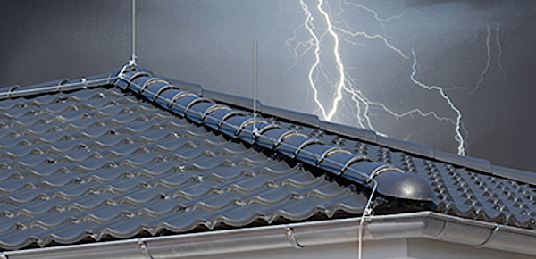 Äußerer Blitzschutz bei Elektromeister Marko Ziegenfuß in Dingelstädt